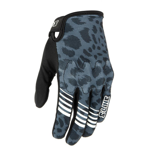 Gants moto femme léopard S-Line BURN — courts été CE KP1 originaux