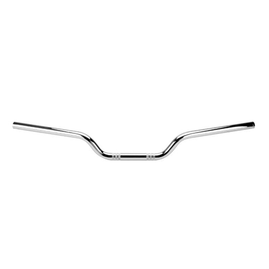 Guidon moto Domino acier chrome - Confort & Performance - LE PRATIQUE DU MOTARD