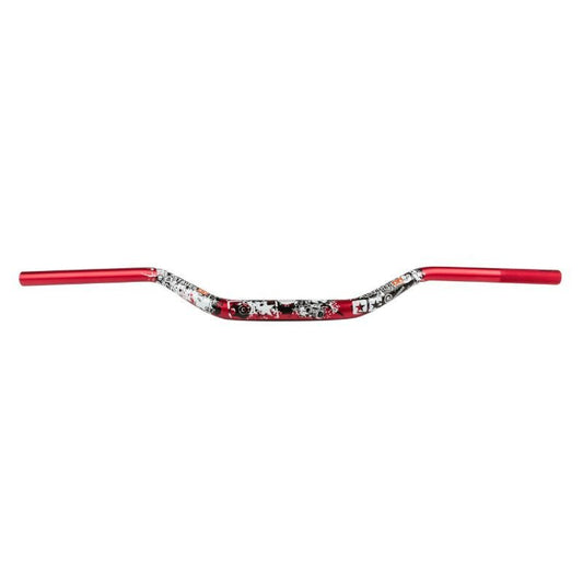 Guidon Fatbar Rouge 28,6mm - Confort & Performance - LE PRATIQUE DU MOTARD