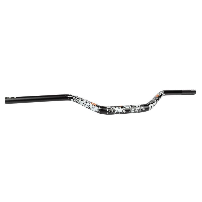 Guidon 28mm Stage 6 Fatbar Noir - Performance & Style - LE PRATIQUE DU MOTARD