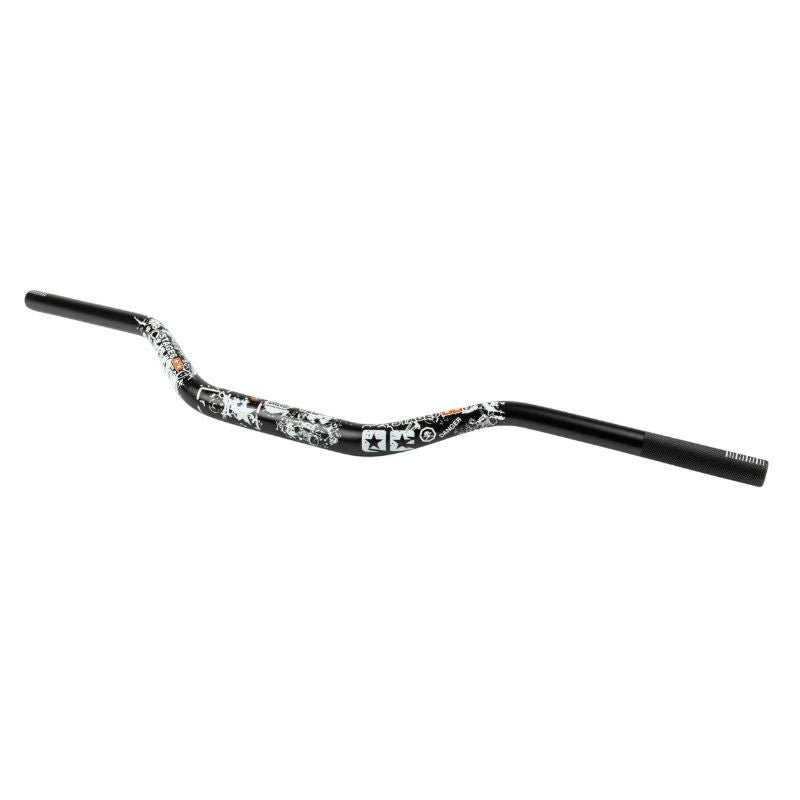 Guidon 28mm Stage 6 Fatbar Noir - Performance & Style - LE PRATIQUE DU MOTARD