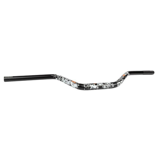 Guidon 28mm Stage 6 Fatbar Noir - Performance & Style - LE PRATIQUE DU MOTARD