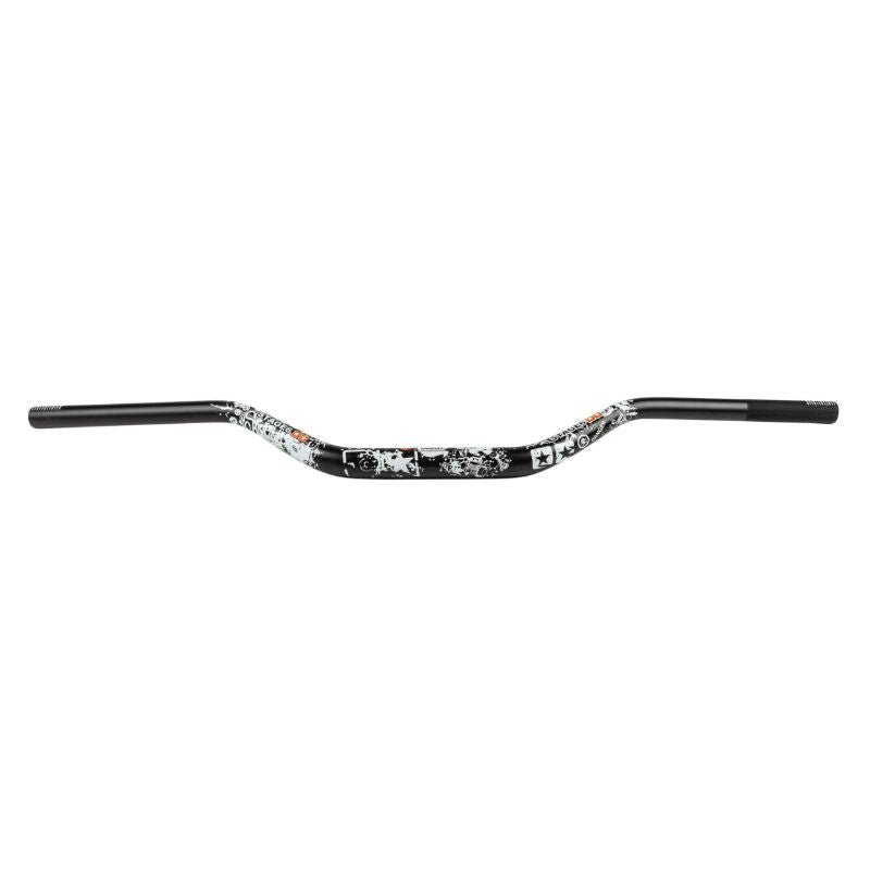 Guidon 28mm Stage 6 Fatbar Noir - Performance & Style - LE PRATIQUE DU MOTARD