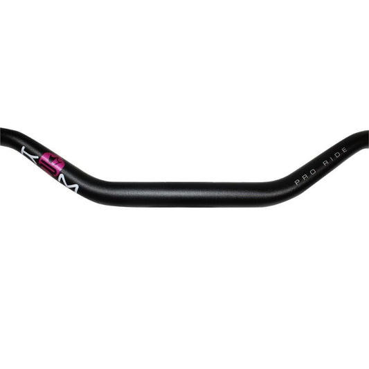 Guidon alu 28mm KRM Pro Ride noir/rose - Performance - LE PRATIQUE DU MOTARD