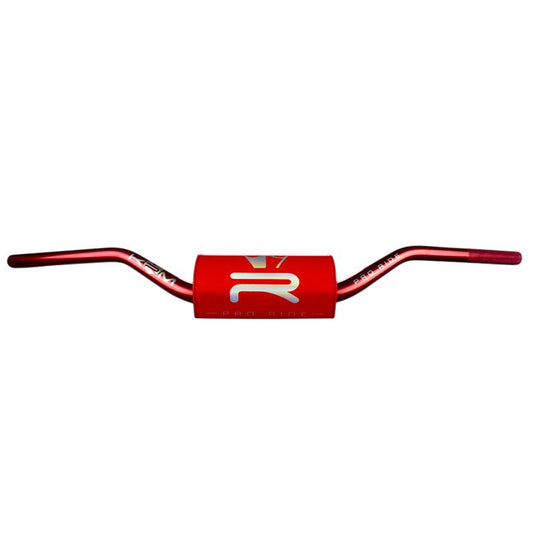 Guidon aluminium oversize 28,6 mm rouge – KRM Pro Ride avec mousse