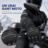 Gants Chauffants Moto Homologué| HeatPro™