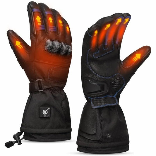 Gants Chauffants Moto carbone | RacerPro™ - LE PRATIQUE DU MOTARD