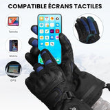 Gants Chauffants Moto carbone | RacerPro™ - LE PRATIQUE DU MOTARD