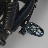 Universal motorcycle foot chock