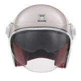 Casque Moto Jet Heritage Champagne Rose | NOX - LE PRATIQUE DU MOTARD