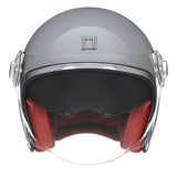 Casque Moto Jet Heritage Gris Nardo | NOX - LE PRATIQUE DU MOTARD