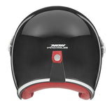 Casque Moto Jet Heritage Noir Brillant | NOX - LE PRATIQUE DU MOTARD
