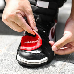 Motorcycle speed selector shoe protector