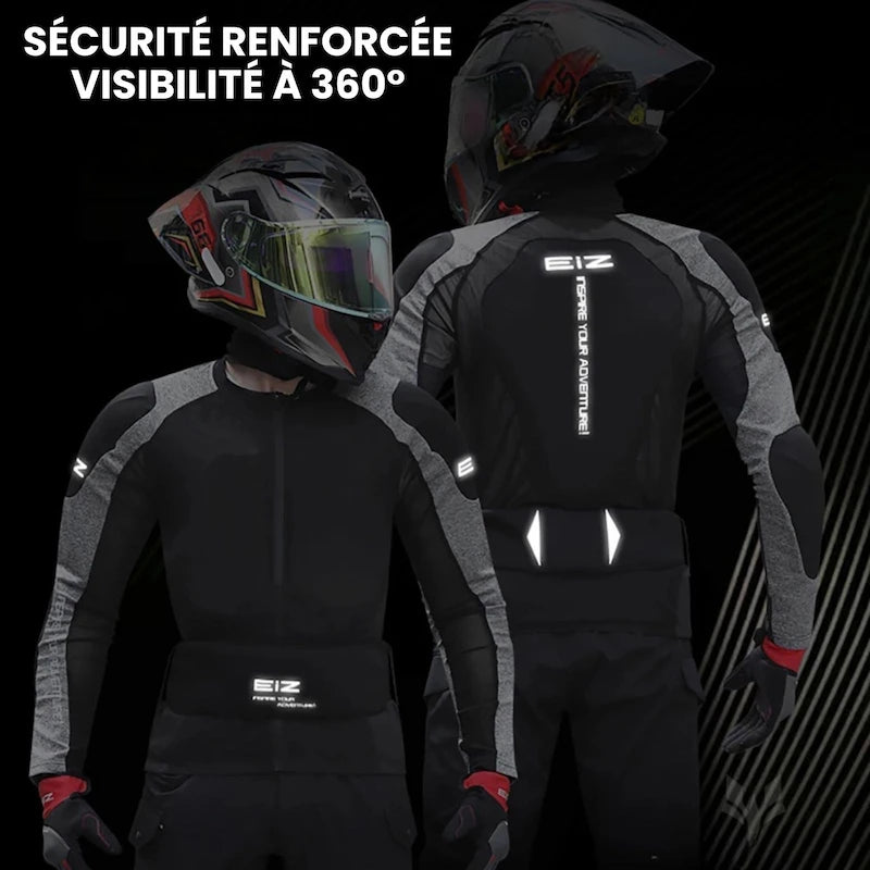 Gilet protection moto | EIZ ADVENTURE™ - LE PRATIQUE DU MOTARD