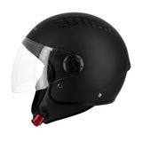 Casque Jet Noir Mat CITIZEN — Scooter & Moto | Homologué ECE R22 - 06 - LE PRATIQUE DU MOTARD