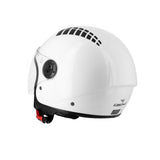 Casque Jet Blanc Brillant CITIZEN — Homologué ECE R22 - 06 - LE PRATIQUE DU MOTARD