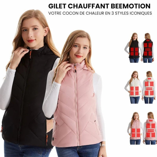 Gilet Chauffant moto femme BeeMotion™ - LE PRATIQUE DU MOTARD