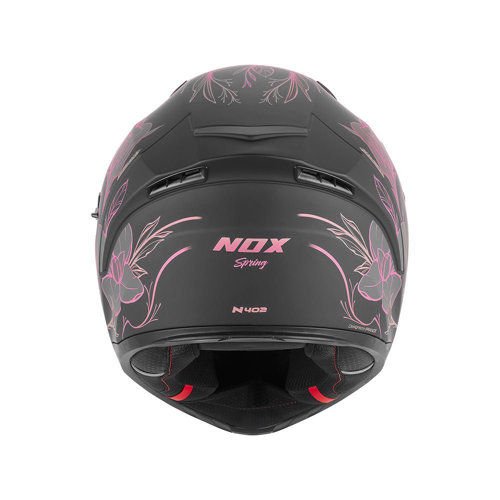 Casque Moto Intégral N402 Spring Rose | NOX - LE PRATIQUE DU MOTARD