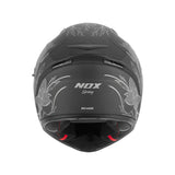 Casque Moto Intégral N402 Spring Argent | NOX - LE PRATIQUE DU MOTARD