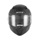 Casque Moto Intégral N402 Spring Argent | NOX - LE PRATIQUE DU MOTARD