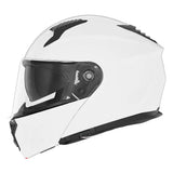 Casque Moto Modulable N968 Blanc Perle | NOX - LE PRATIQUE DU MOTARD