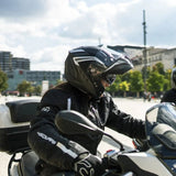 Casque Moto Modulable N968 Bleu Mat | NOX - LE PRATIQUE DU MOTARD