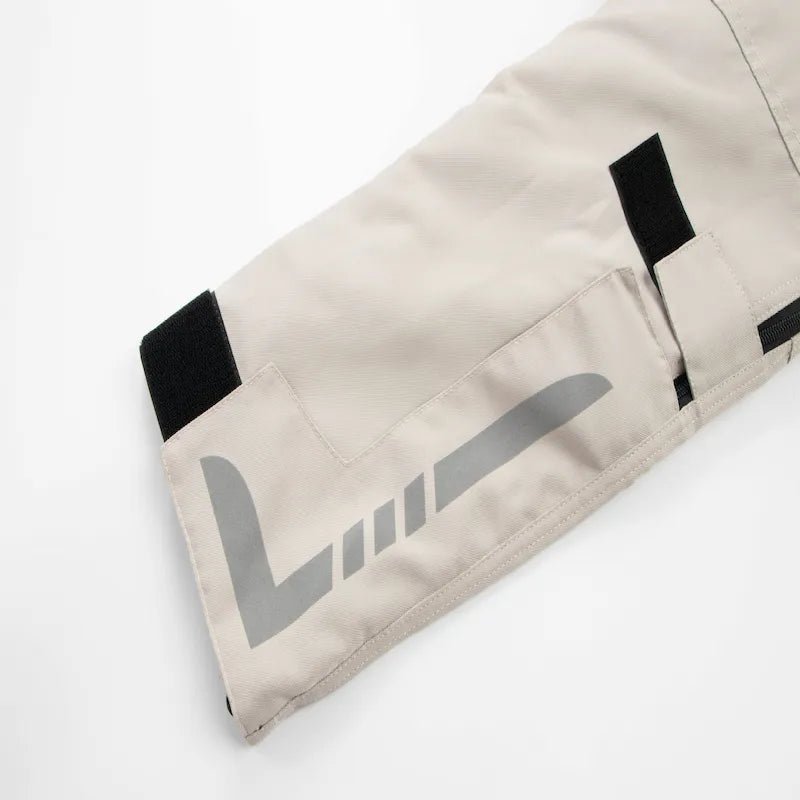 Surpantalon Moto Hiver coupe - vent et anti - pluie | All Road Pro™ - Noir /Beige - LE PRATIQUE DU MOTARD