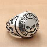 Bague Biker Harley - SkullHD™ - LE PRATIQUE DU MOTARD Bague Biker Harley - SkullHD™ - LE PRATIQUE DU MOTARD
