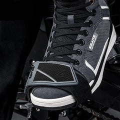 Anti-slip motorcycle shoe protector