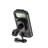 Support Téléphone Moto Étanche - Chargeur à Induction – IPX8, 360°, Type - C - LE PRATIQUE DU MOTARD