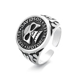 Biker ring 1% 1st (Silver)
