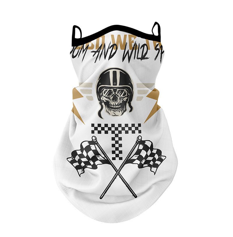 Tour de Cou Biker Vintage SkullRacer™ - LE PRATIQUE DU MOTARD