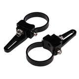 Fixation projecteur LED 51mm collier aluminium moto quad