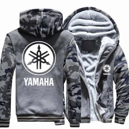 Veste polaire style YAM - Camouflage - SOLDES - LE PRATIQUE DU MOTARD