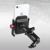 Universal Motorcycle Phone Holder | MX12 Rearview Mirror Mount