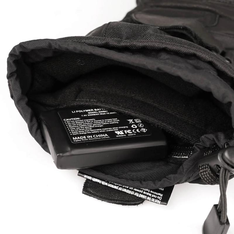 Gants Chauffants Moto Hiver | RacerPro™ (Homologués) - LE PRATIQUE DU MOTARD