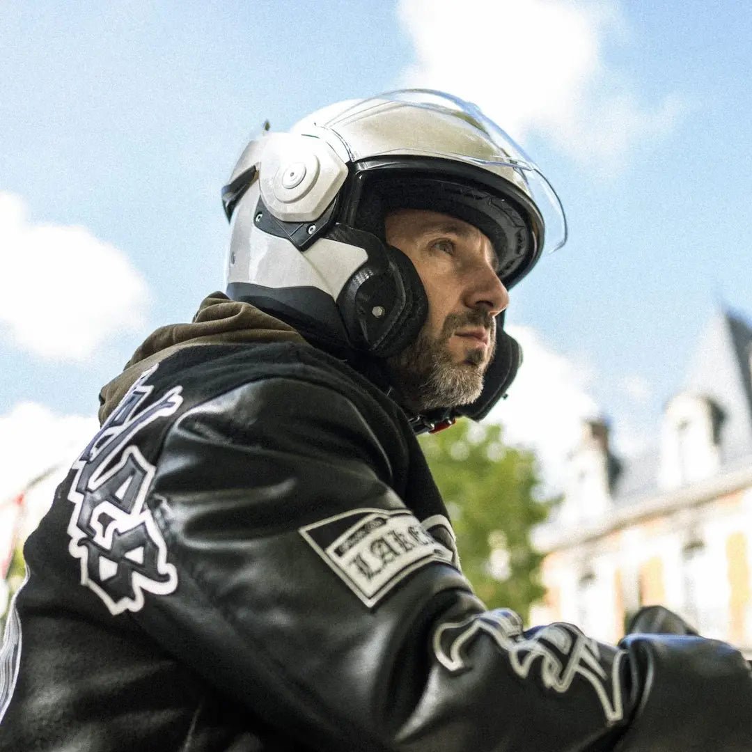 Casque Moto Modulable Spinner Titanium Brosse Mat | NOX - LE PRATIQUE DU MOTARD