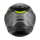 Casque Moto Modulable Spinner Ark Noir Mat Jaune | NOX - LE PRATIQUE DU MOTARD