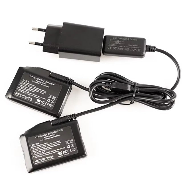 Batterie rechargeable Gants chauffant - 3000mAh-7.4V