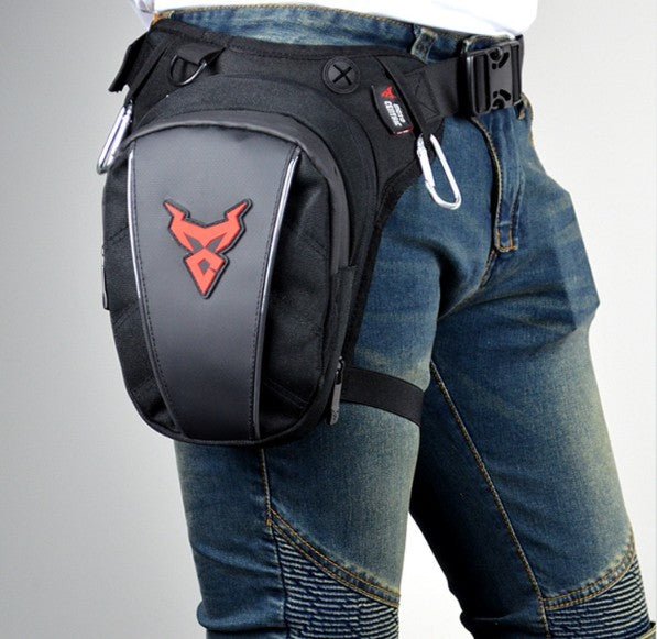 Sacoche de jambe motard + sac banane - LE PRATIQUE DU MOTARD