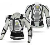 Gilet de protection anatomique moto | Bionic PG1 Blanc - LE PRATIQUE DU MOTARD