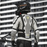 Gilet de protection anatomique moto | Bionic PG1 Blanc - LE PRATIQUE DU MOTARD