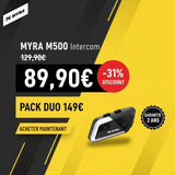 Intercom de casque Moto | R - COM™ – Bluetooth 5.3 & Communication Duo - LE PRATIQUE DU MOTARD