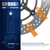 Bloque Disque moto avec ALARME - Ø6 mm - LE PRATIQUE DU MOTARD