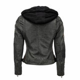Blouson cuir moto rétro chic pour femme | LEGENDARY 58™ - LE PRATIQUE DU MOTARD