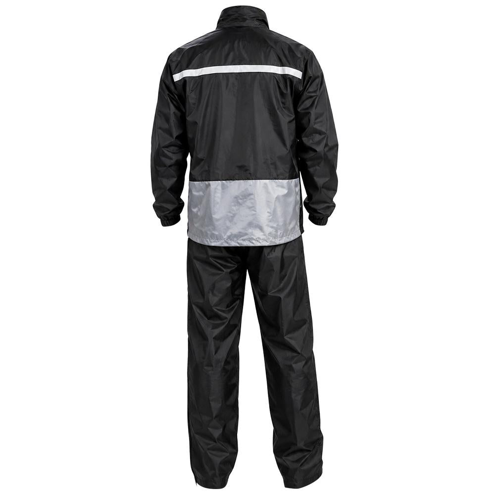 Ensemble Pluie Moto 2 Pièces Enduit PVC — 100 % Étanche