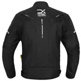 Protective jacket for motorcycle driving