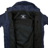 Veste Moto Softshell Homme Harisson Aspen Bleu CE - LE PRATIQUE DU MOTARD