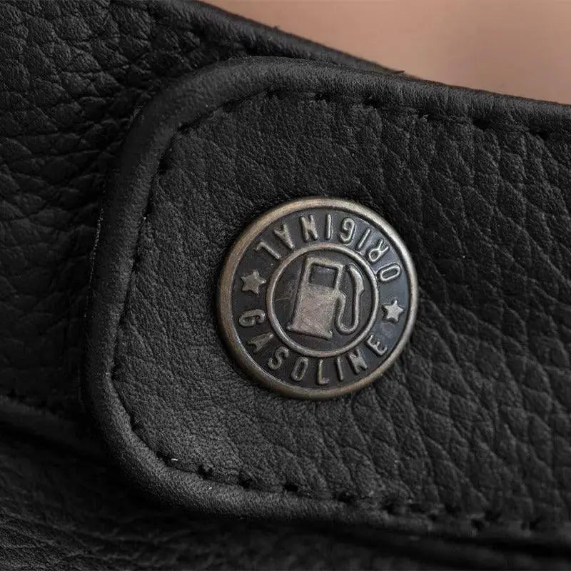 Blouson Cuir Moto Femme vintage - LE PRATIQUE DU MOTARD