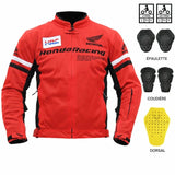 Blouson moto été | Honda Racing HRC - LE PRATIQUE DU MOTARD Blouson moto été | Honda Racing HRC - LE PRATIQUE DU MOTARD